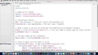 PHP OOP Login System