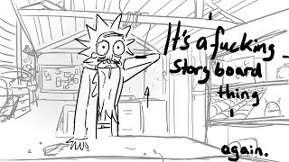 Rick and Morty | storyboard... thing 2