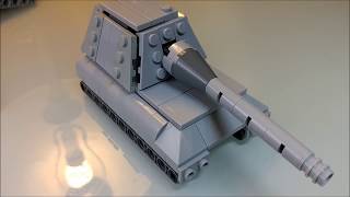 Mini Lego Jagdpanzer E100 Instructions