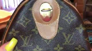 Speedy 30 Louis Vuitton French company vintage #mullen5