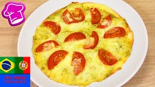 Receita vegetariana com tomate e pesto | Super simples