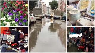 Анталия 2020. Рынок Чаршамба в феврале. Часть 2. Большие размеры джинс для мужчин, носки, продукты..