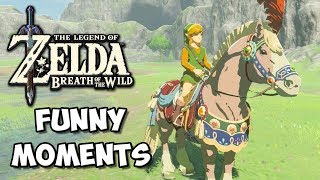 Zelda Breath of the Wild Funny Moments: Sexy Horse Armor - Chocolate Milk Gamer