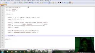 pemrograman dasar c++, Aplikasi hitung luas dan volume kerucut