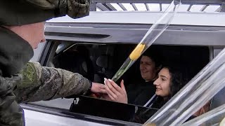Российские миротворцы поздравили жительниц Нагорного Карабаха с Международным женским днем