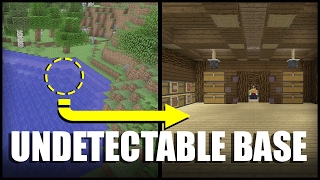 How to Make an Undetectable Base in Minecraft