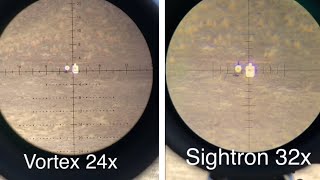 Scope Zoom Compared at 1 mile, 1,000 and 500 Yards!