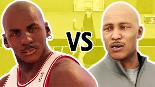 1V1 Michael Jordan VS LaVar Ball be like...