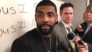 Kyrie Irving on last second no-call: “I love my money”