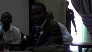 Lead Seminar: Lungani Mthembu response to the aspiring farmer