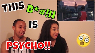 GTA5 SKIT "THE CRAZY CHICK" Pt1 - REACTION!!