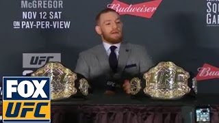 Conor McGregor's full UFC 205 post-fight press conference | UFC 205