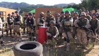 ブラックホーク・ダウンごっこ 2013 Black Hawk Down Airsoft Game