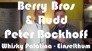 Peter Bockhoff von Berry Bros & Rudd  auf der Whisky Palatina in Einselthum mit WhiskyJason