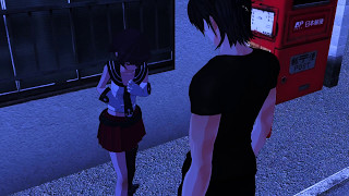 【MMD】strangle ryona2