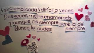 Paty Cantú - Manual (Lyric Video Oficial)