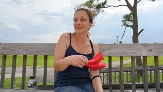 Homeless in Titusville, Florida "Kim"