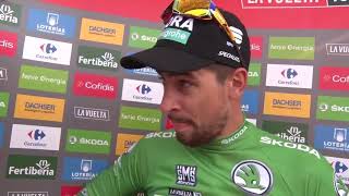 Peter Sagan - post-race interview - Stage 10 - Tour of Spain / Vuelta a España 2018