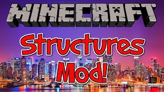 Minecraft 1.7.10 Mod - The Instant Massive Structures Mod! | EPIC JETS AND ROLLER COASTERS!