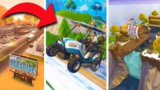 DRIVING GOLF CARTS, DESERT MAP, NEW VIKING SKINS! *SEASON 5!* | Fortnite Battle Royale