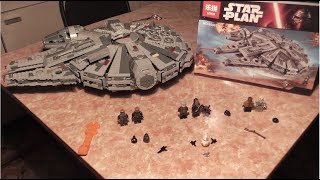 Обзор на Lepin Star Plan. NO.05007 Сокол тысячелетия (Millennium Falcon)