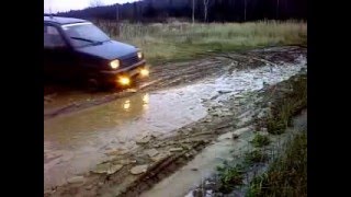 Ваз 1111 ока первые испытания на проходимость 2