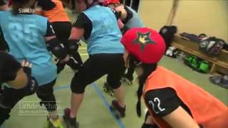SWR Landesschau mit Barockcity Rollerderby 04.03.2016