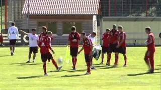 FCB-Training: Spaß und Showeinlagen!