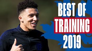 CHEEKY Sancho Panenka, Bronze Worldie & Sterling's on Fire! Best of Shooting Training 2019 | England