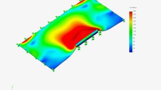 Bow2 SideRestr Stress Plot 13 von Mises