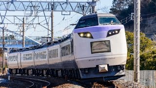 JR東日本　485系団体専用列車　いろどり（彩）　快速「伊豆のまんま号」　伊豆急下田行き　往路　＠大船～藤沢