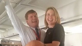 Alaska Airlines Inflight Wedding Proposal