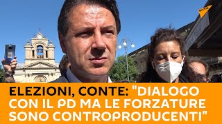 #Elezioni, #Conte: "Dialogo con il PD ma le forzature sono controproducenti"