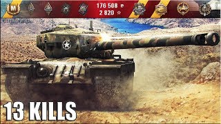13 фрагов на Т34 прем танк США ? карта: Монастырь ? World of Tanks лучший бой на прем тт 8 уровня