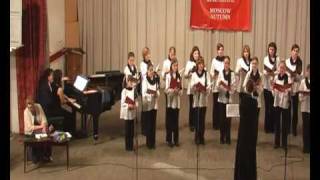Татьяна Смирнова "Gloria" для хора, ударных и ф-но