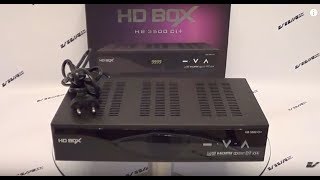 Первое знакомство с HD BOX HB 3500 CI+