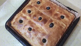 //عجينة مورقة بدون زبدة، طريقتي في الاحتفاض بصلصة الطماطم، كوكا جزائرية// Pizza couverte//
