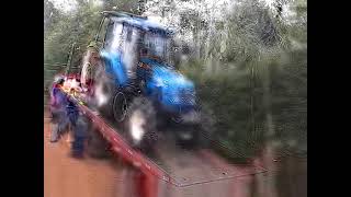 LS Tractor PLUS 80 chegando no Sitio kuhn Joe
