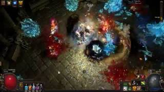 path of exile 3.6 aul depth 593 tornado shot barrage