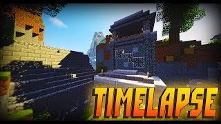 Minecraft Timelapse - Шахта, Кафе, Переход и Ферма | #2