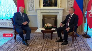 Лукашенко в Санкт-Петербурге / «Поезд Памяти» в Смоленске / Новости 25 июня