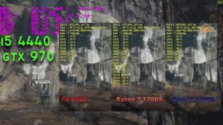 Сравнение RYZEN 7 1700x vs i5 4440 в играх