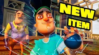 Hello Neighbor Act 1 NEW ITEM!! | BECOMING the FLASH MOD