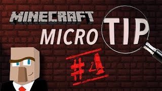 Minecraft Micro Tip #4 - Don't Waste Your Diamonds on a Hoe!