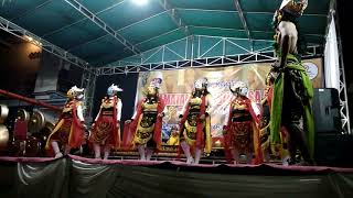 Wayang Topeng Malang Gaya Jabung..tari jengkaran prajurit jawa