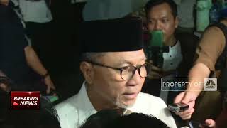 Soal Jatah Kursi Menteri, Zulhas Sebut Hak Prerogatif Presiden