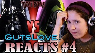 Gutslove REACTS #4 DeathBattle: Vader vs Von Doom