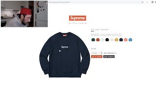 Supreme Box Logo Crewneck live cop!