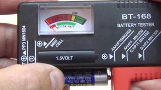 BT 168 Universal Battery Tester
