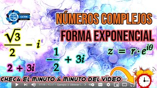 ???? Forma Exponencial de los números complejos | Con comprobación | ¡Muy básico!